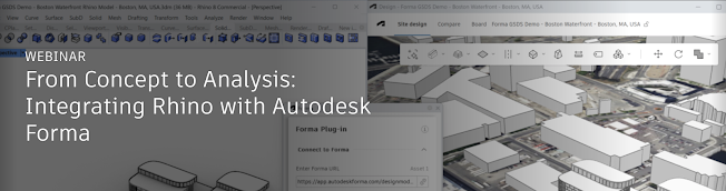 Forma webinar: From Concept to Analysis: Integrating Rhino with Autodesk Forma