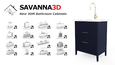 SAVANNA3D for Rhino – New Blocks