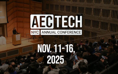 AECtech NYC Annual Conference, Nov 11-16