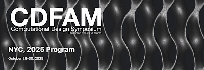 CDFAM 2025 Computational Design Symposium, NYC
