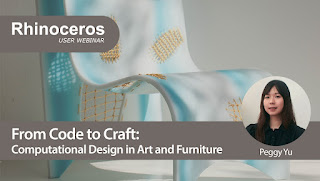 Rhino User Webinar: From Code to Craft – Computational Design in Art and Furniture